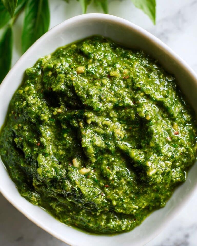 Easy Walnut Basil Pesto Without Pine Nuts Recipe