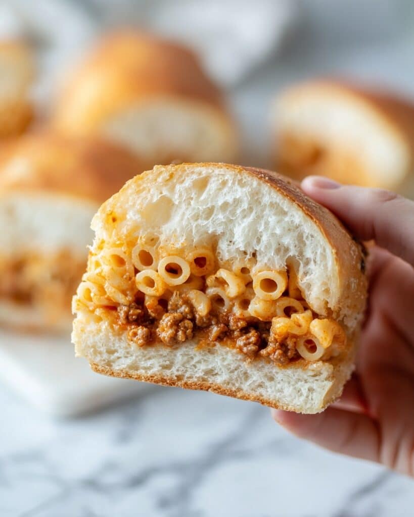 Easy Sloppy Joe Mac and Cheese Bombs Recipe