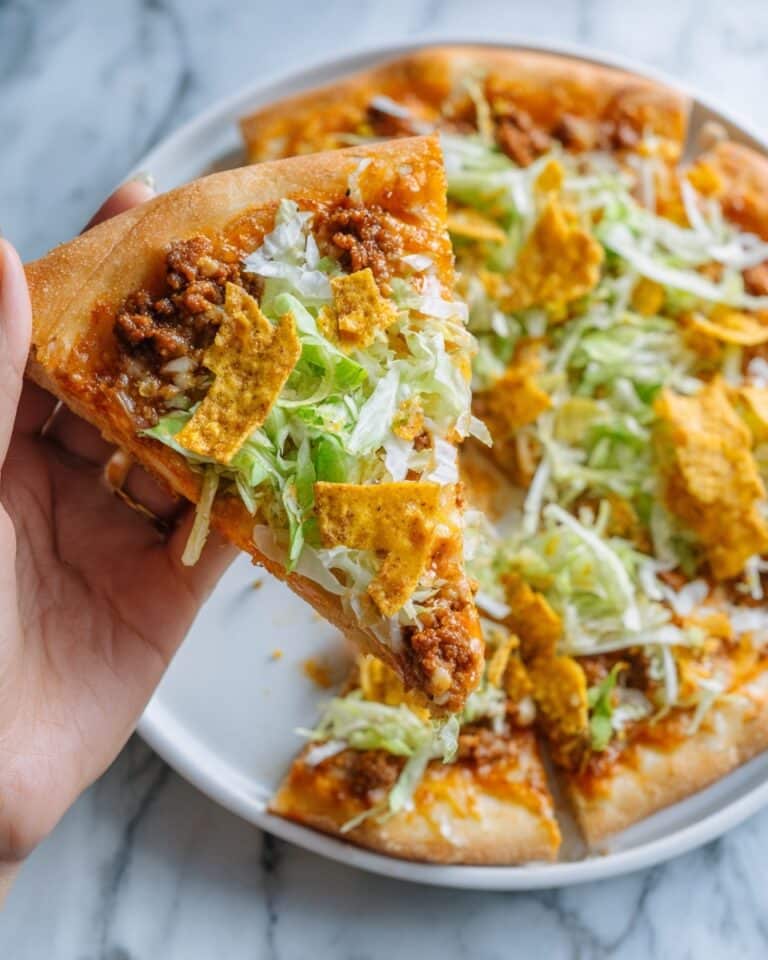 The Best Easy Taco Pizza Recipe