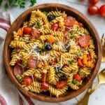 Pizza Pasta Salad: The Ultimate Summer Italian-Inspired Pasta Salad Recipe