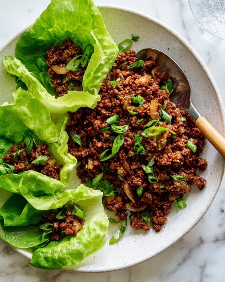 Quick and Crunchy Chicken Lettuce Wraps Recipe