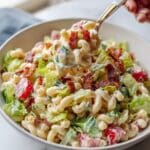 Minute BLT Pasta Salad Recipe