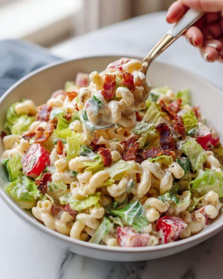 Minute BLT Pasta Salad Recipe