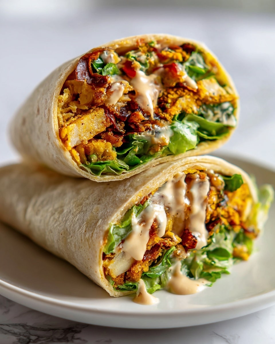 Easy Cheesy BBQ Chicken Wraps Recipe