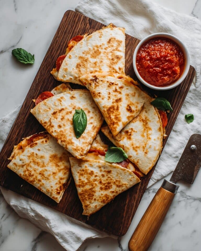 Pizza Quesadillas Recipe