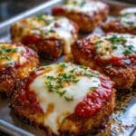 Classic Chicken Parmesan Baked with Marinara and Mozzarella Recipe