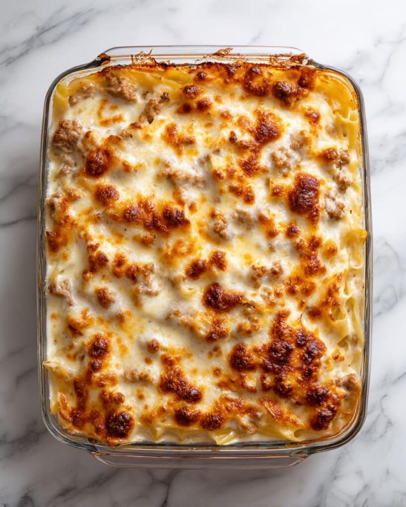 Keto Tuna Zoodle Casserole Recipe