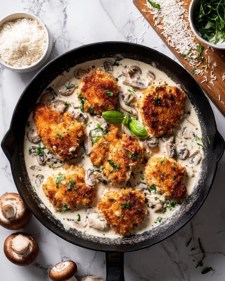 Chicken Thighs with Mushroom Sauce Recipe