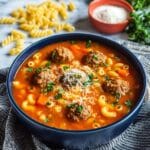 Hearty Italian Meatball Soup Recipe