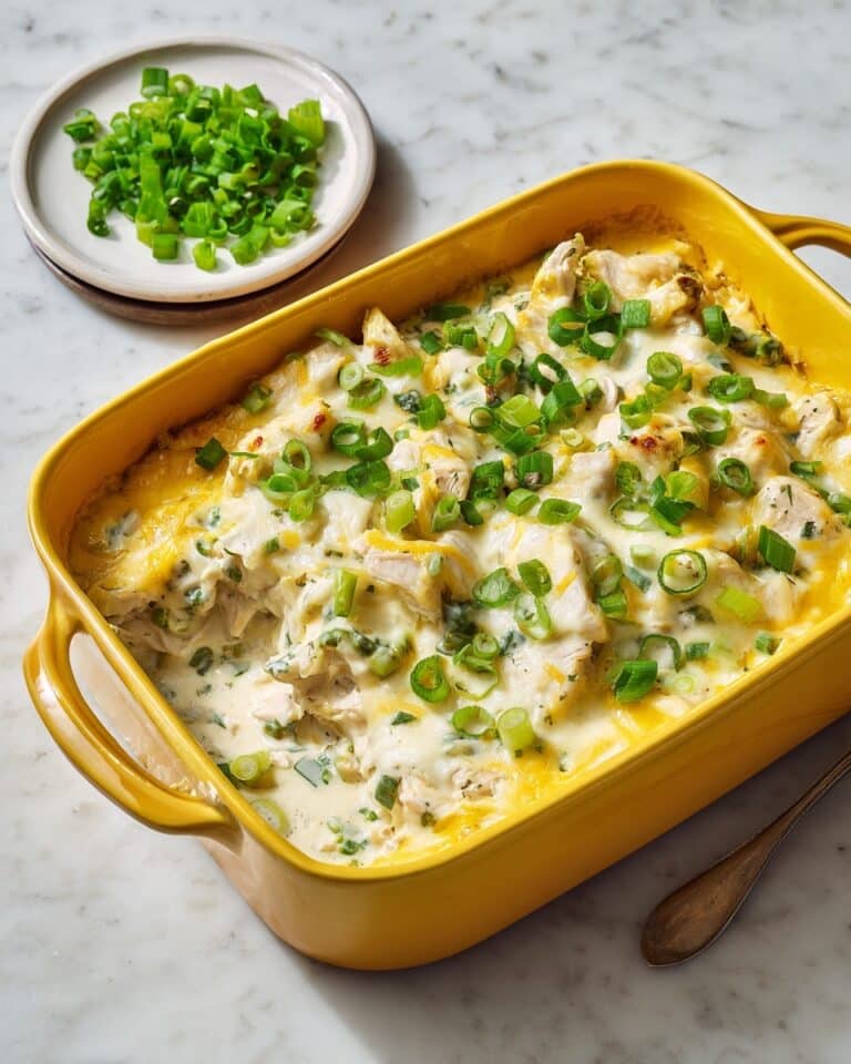 Creamy Buffalo Chicken Cauliflower Casserole Recipe