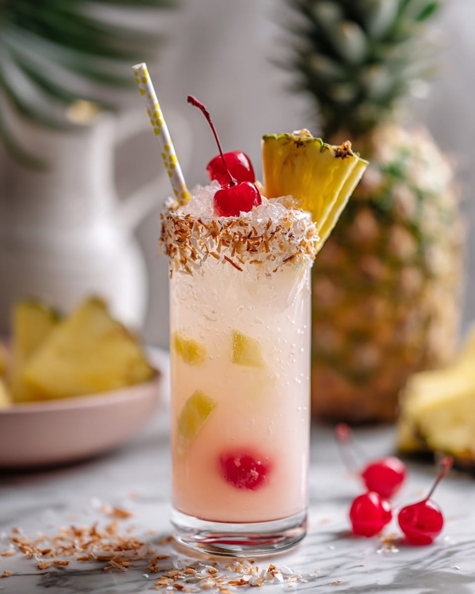 Piña Colada Sangria Recipe