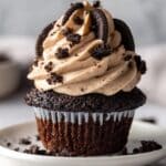 Oreo Cupcakes with Cookies-and-Cream Frosting Recipe