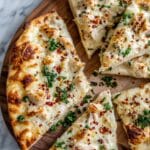 Chicken Alfredo Garlic Bread Recipe