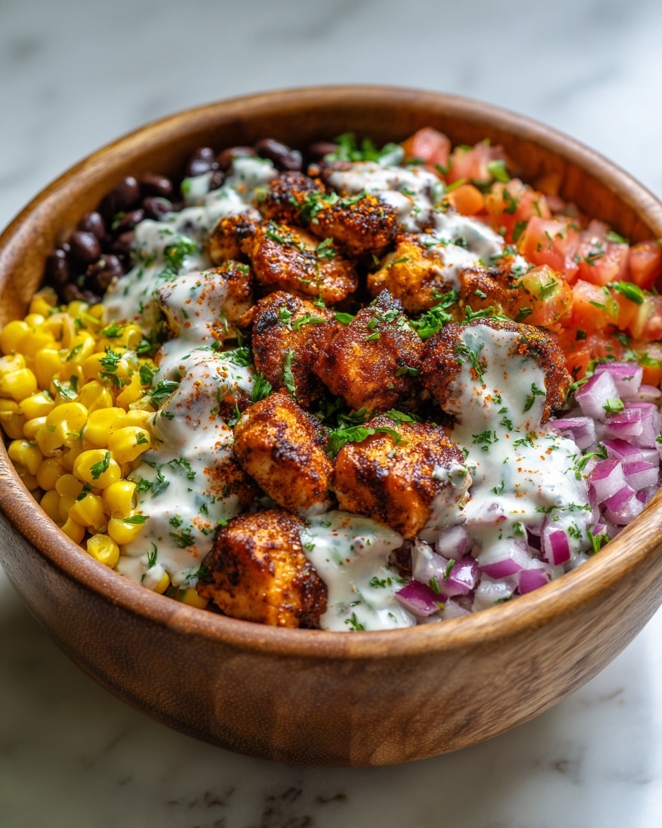 Zesty Southwest Chicken Salad Recipe