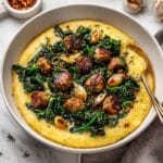 Hearty Tuscan Sausage and Kale Soup with Potatoes and Cream Recipe