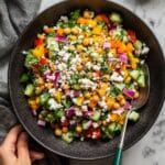 Healthy Vegetarian Mediterranean Bowl Recipe