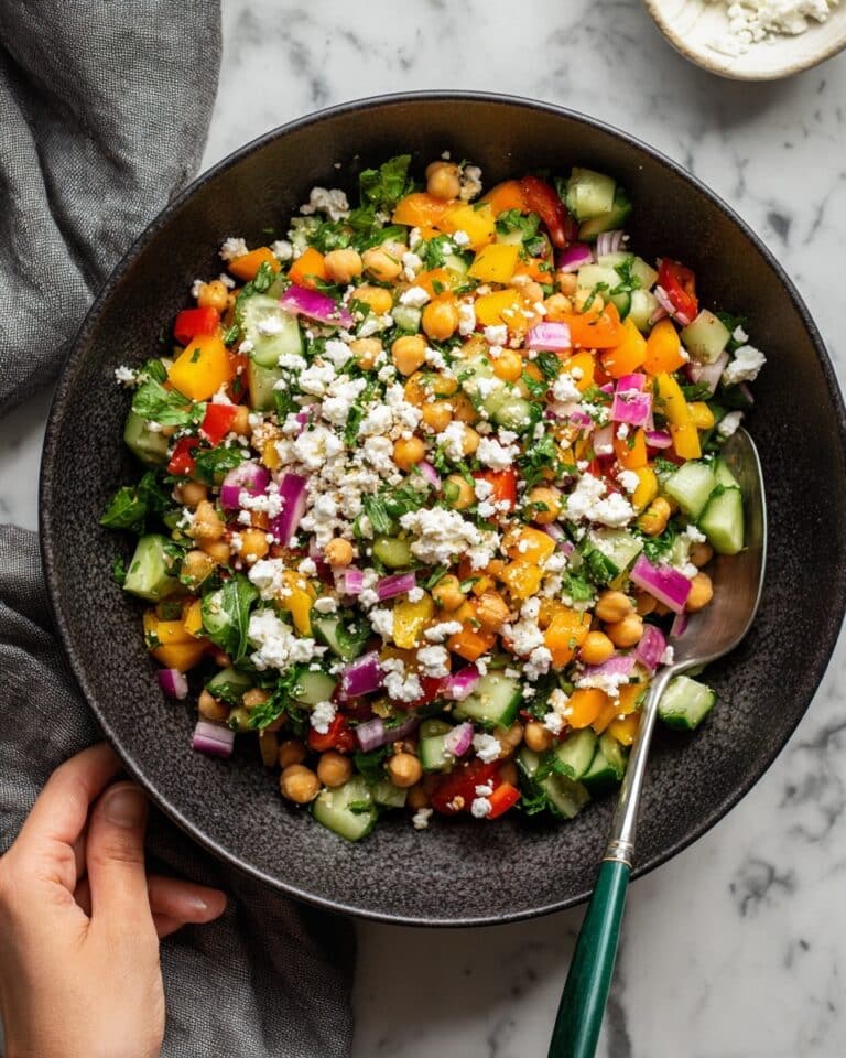 Healthy Vegetarian Mediterranean Bowl Recipe
