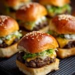 Mini Big Mac Cheeseburgers Recipe
