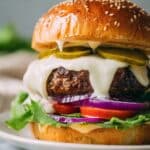 Easy Lebanese Kafta Burger Recipe