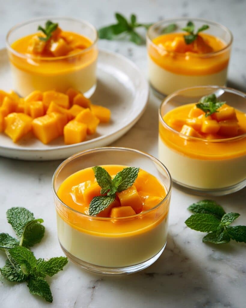 Healthy Creamy Mango Mousse Recipe