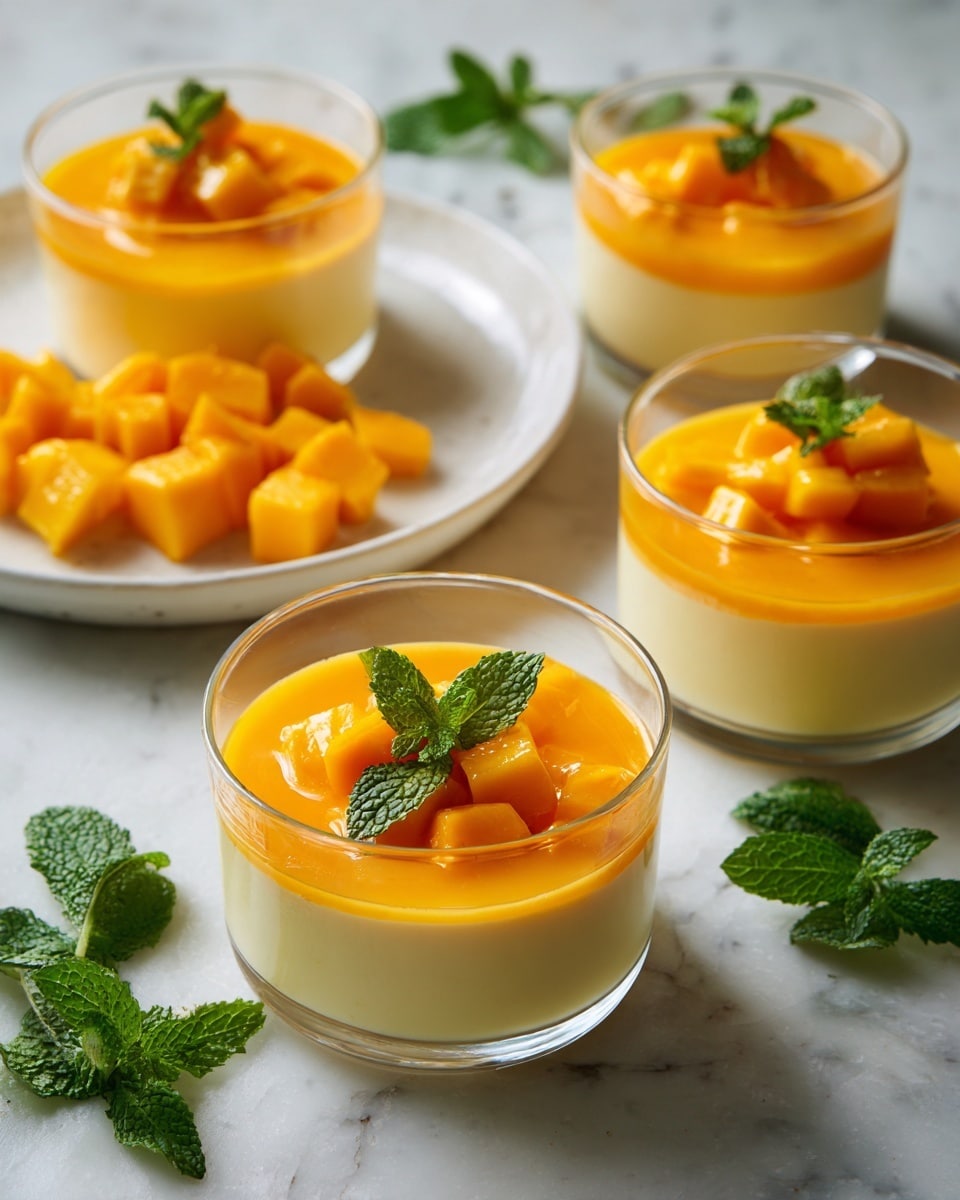 Healthy Creamy Mango Mousse Recipe