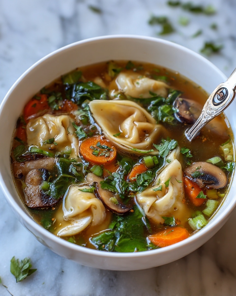 Homemade Wonton Soup Recipe