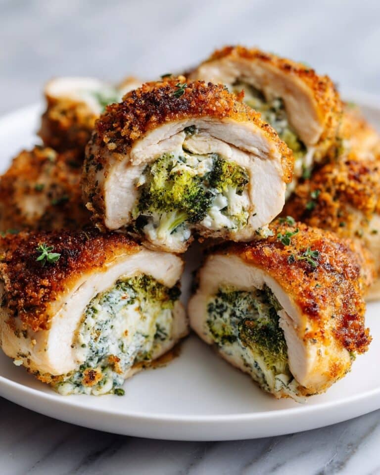 Broccoli Cheese Stuffed Chicken Recipe