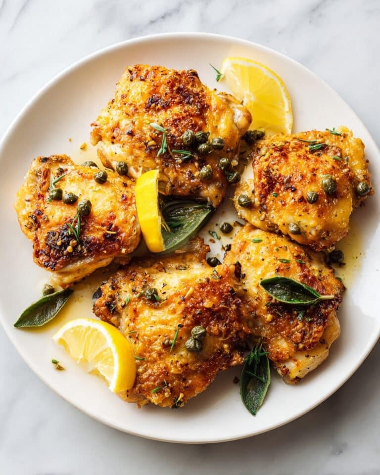 Chicken Piccata with Capers and Lemon Recipe