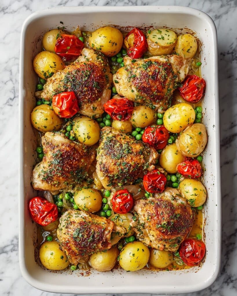 Italian Dressing Chicken and Veggie Bake Recipe
