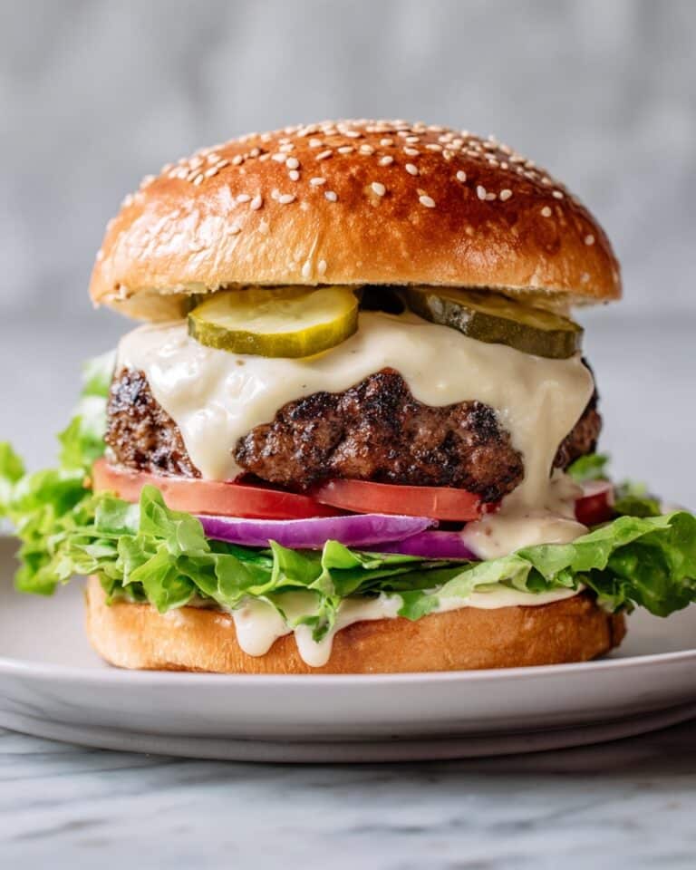 Lebanese Kafta Burger Recipe