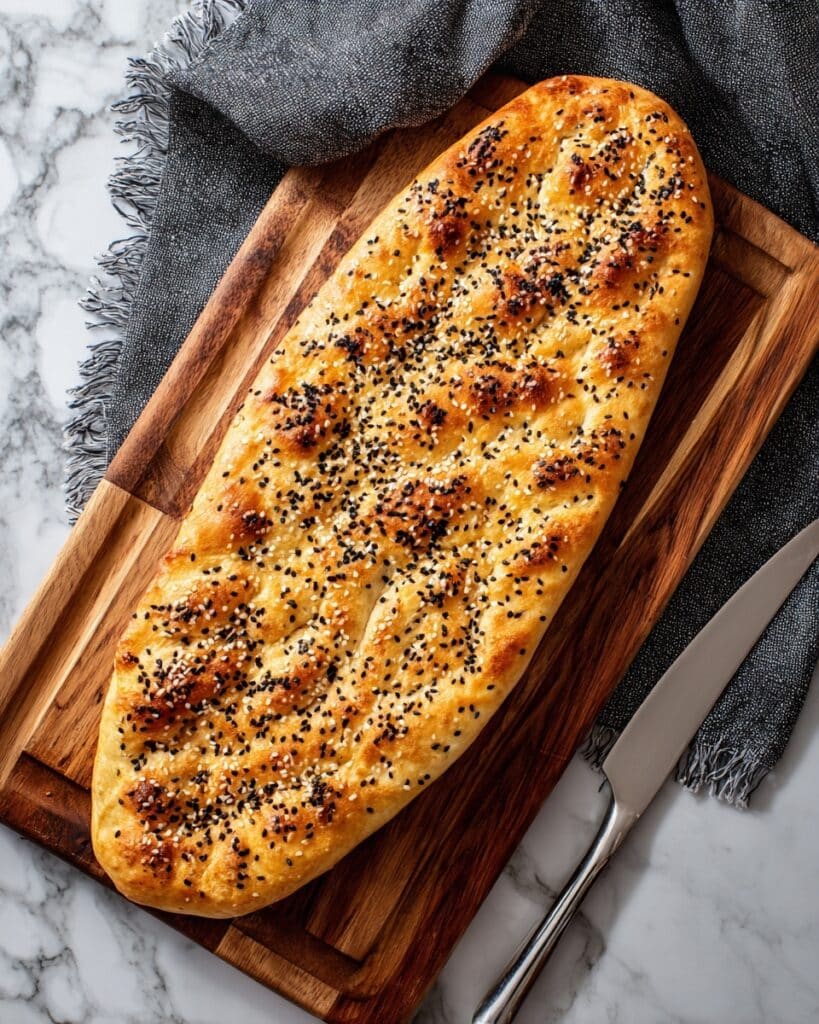 Turkish Sesame and Nigella Seed Bread Recipe