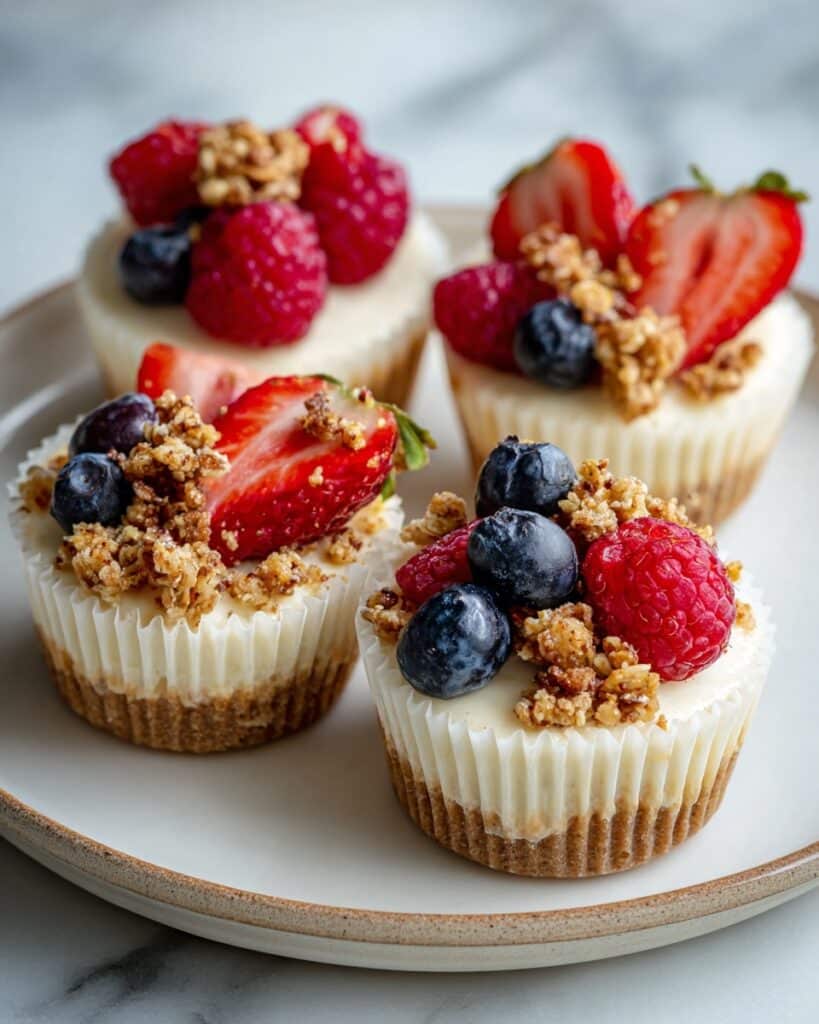 Yogurt Granola Cups with Berries Recipe