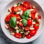 Speedy Tomato + Herby Bean Salad Recipe