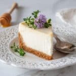 Honey Lavender Cheesecake Recipe
