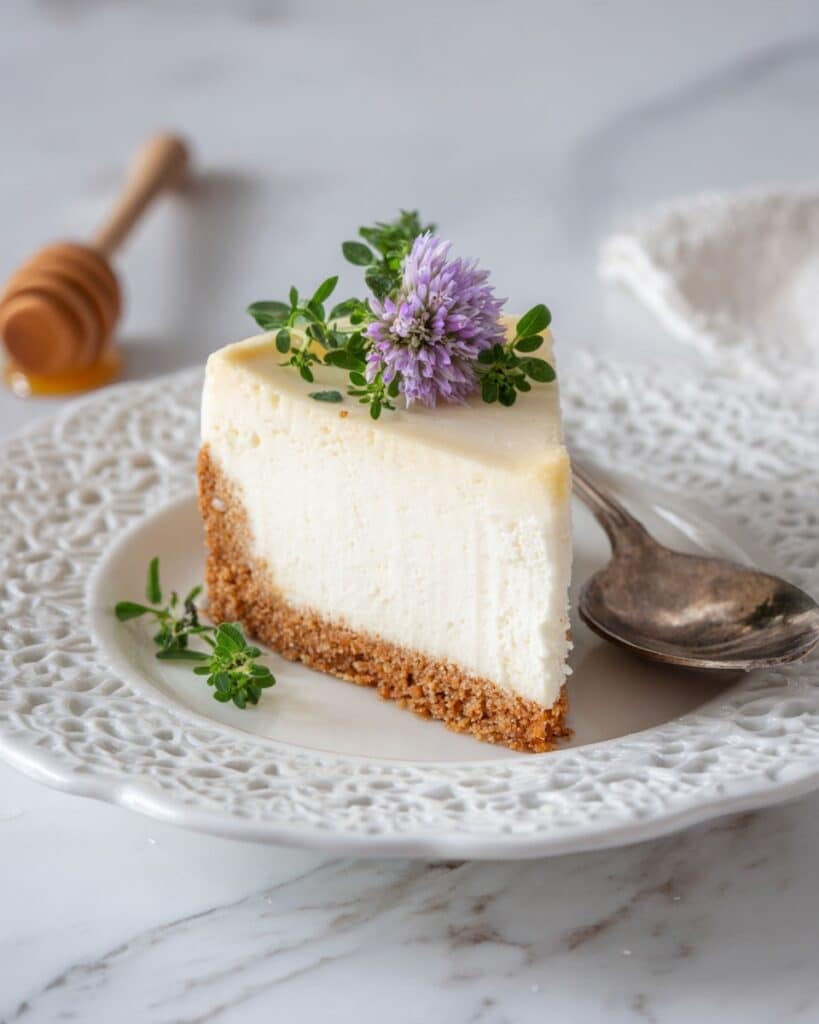 Honey Lavender Cheesecake Recipe