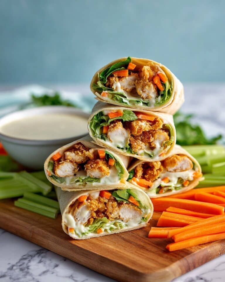 Buffalo Chicken Wrap Recipe