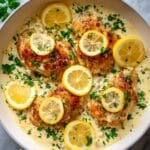 Lemon Chicken with Garlic Lemon Sauce Recipe