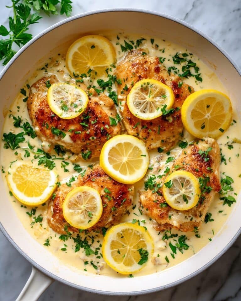 Lemon Chicken with Garlic Lemon Sauce Recipe
