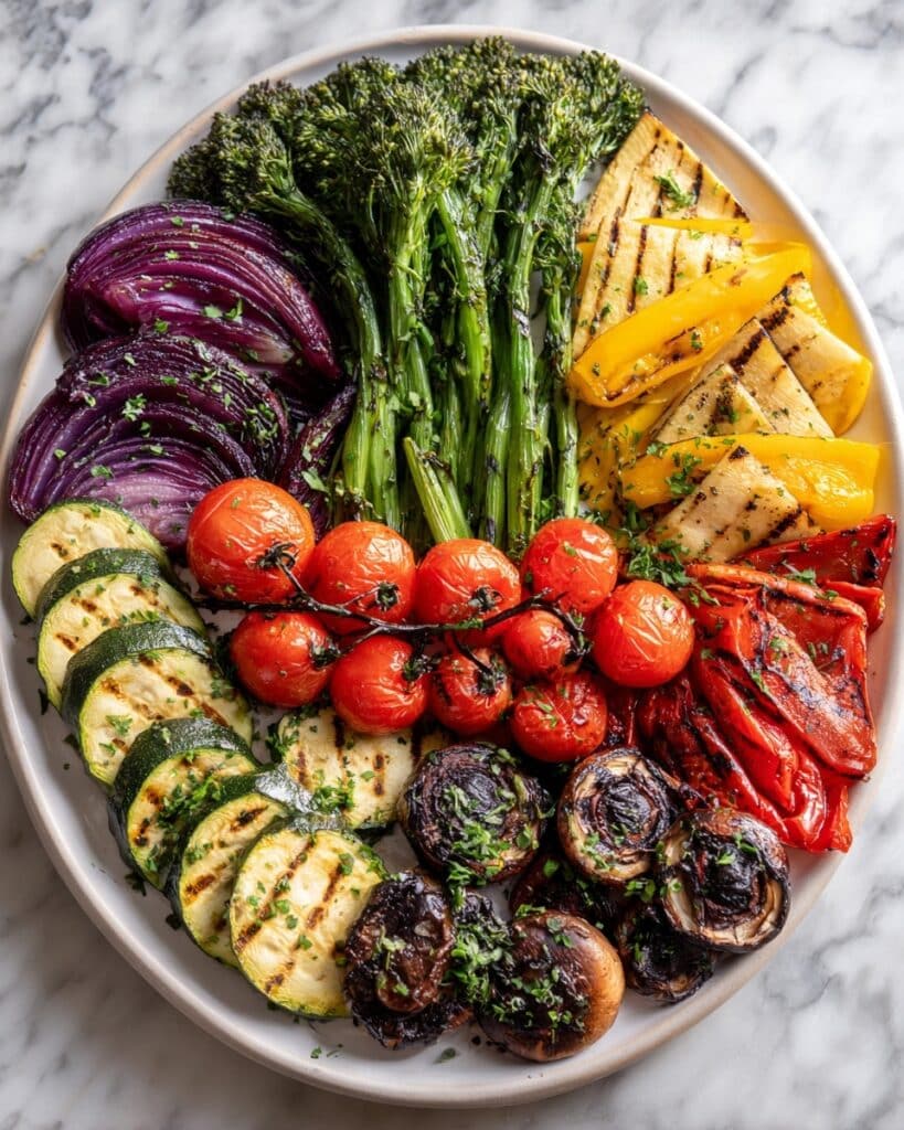 Grilled Vegetable Platter Recipe