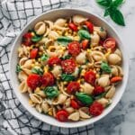 Cottage Corn and Tomato Pasta Salad Recipe