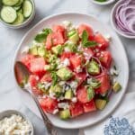 Fresh Watermelon and Mint Salad with Feta Recipe