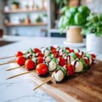 Caprese Skewers with Balsamic Glaze Recipe