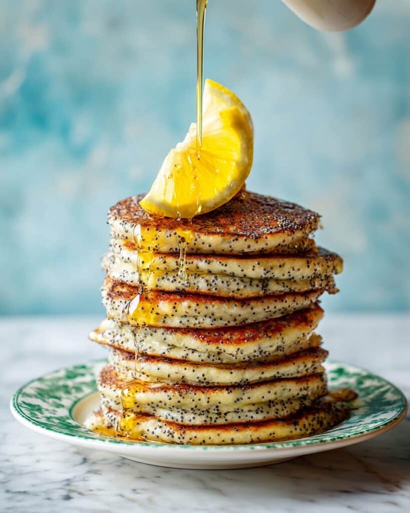 Lemon Poppy Seed Pancakes Recipe