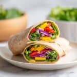 Grilled Veggie and Hummus Wraps Recipe