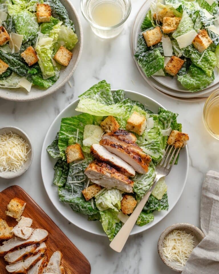 Grilled Chicken Caesar Salad Recipe