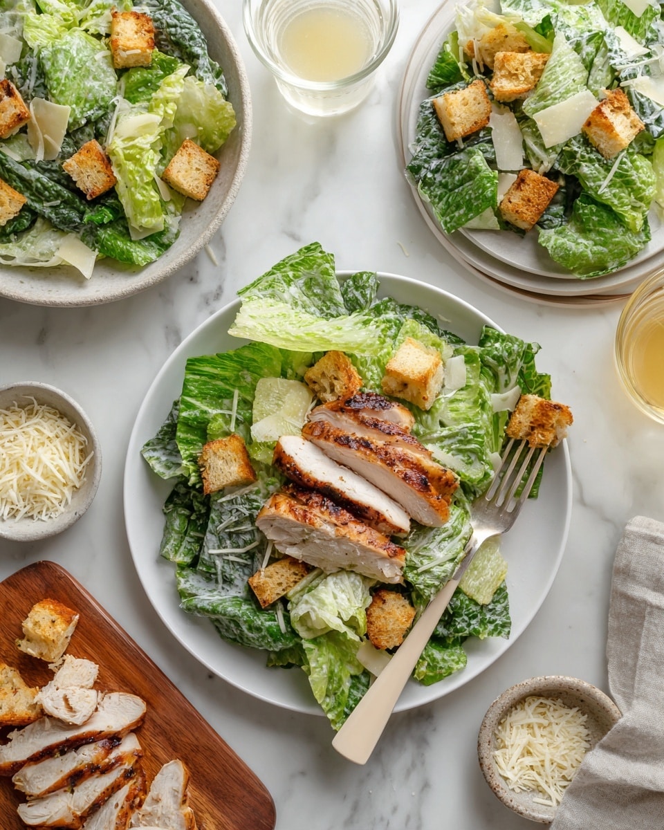 Grilled Chicken Caesar Salad Recipe