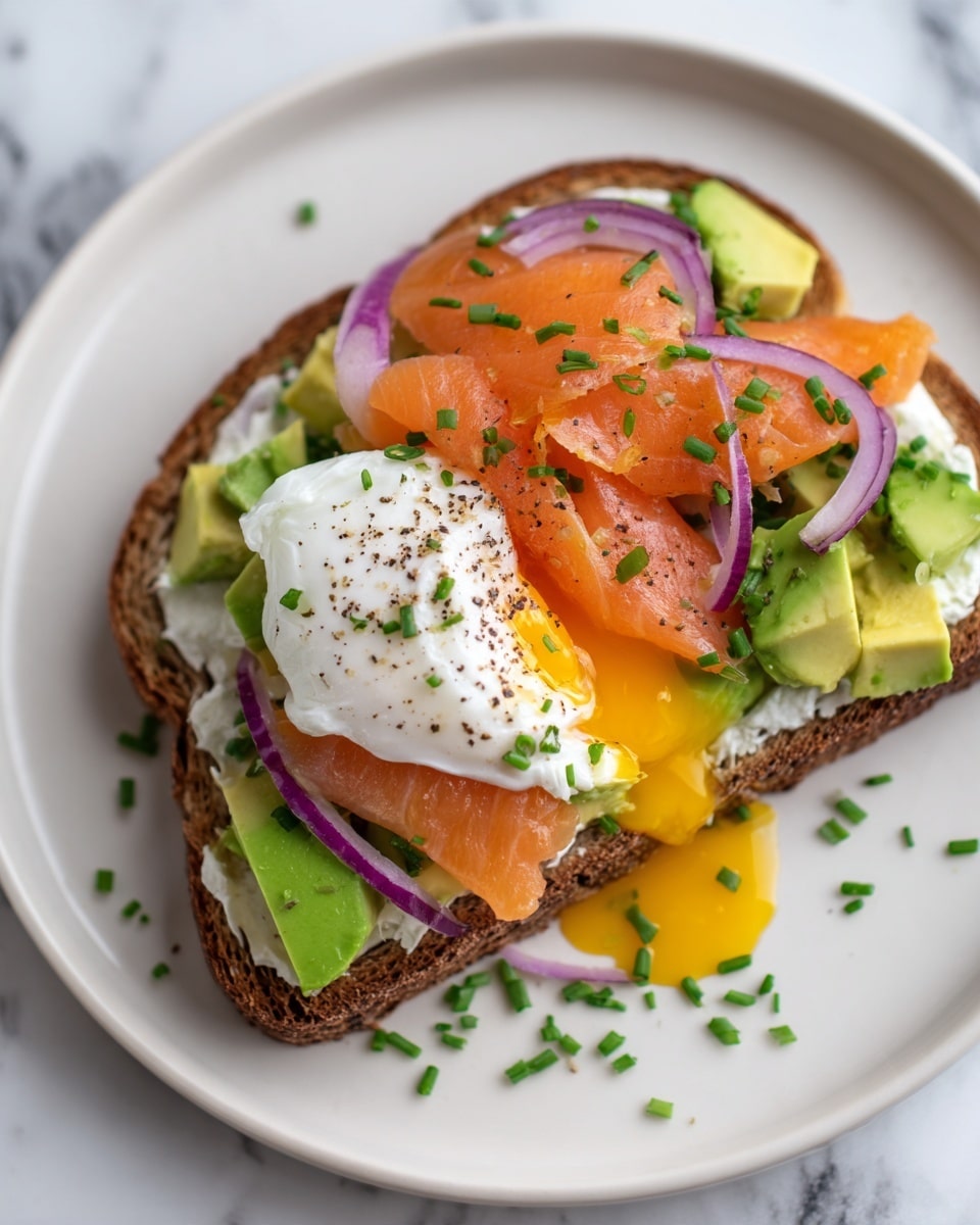 Avocado Toast with Smoked Salmon Recipe
