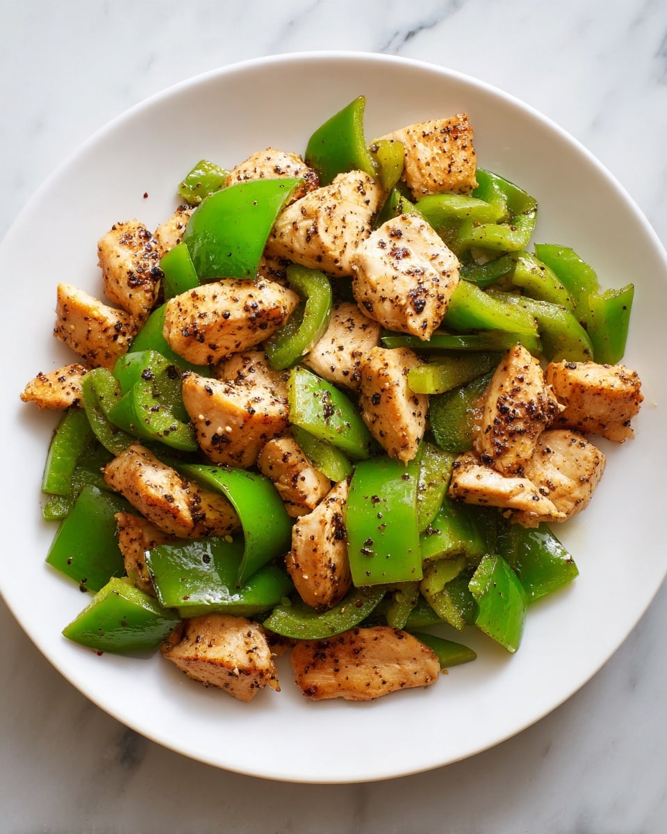 Black Pepper Chicken: Quick and Flavorful Stir-Fry with Bold Black Pepper Sauce Recipe