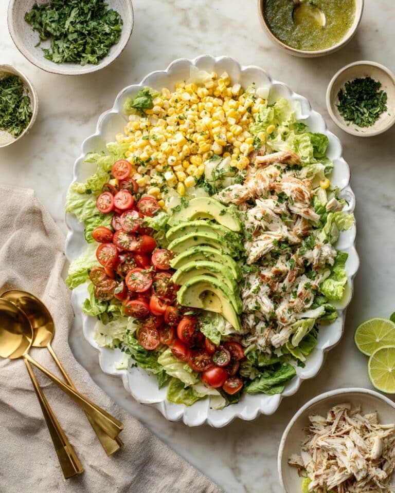 Cilantro Chicken Chopped Salad Recipe