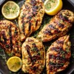 Juicy Grilled Chicken Breast with Lemon-Garlic Marinade Recipe